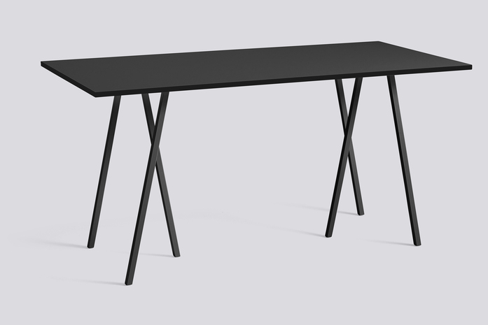 Loop Stand High Table L200 Black