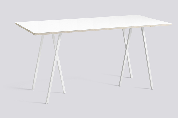 Loop Stand High Table L200 White