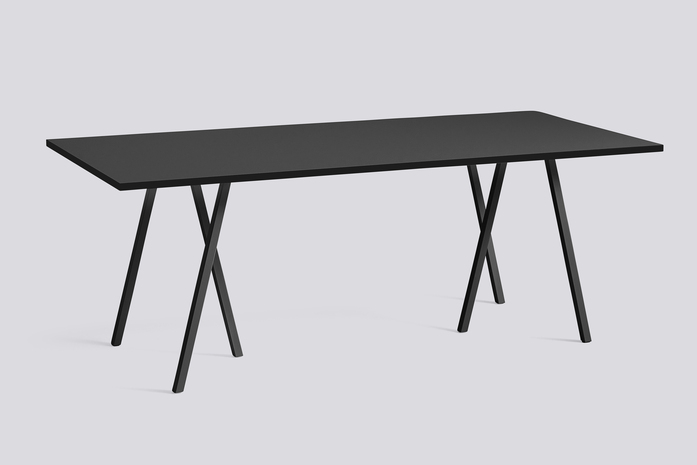Loop Stand Table L200 Black
