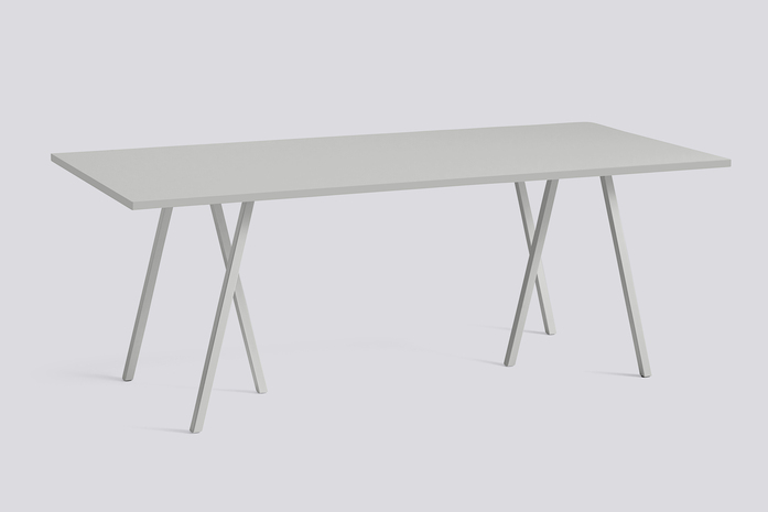 Loop Stand Table L200 Grey