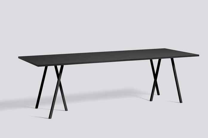 Loop Stand Table L250 Black