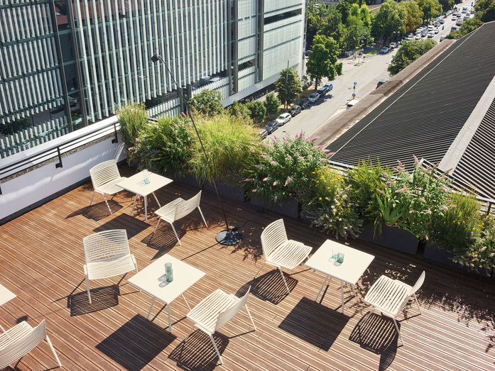 Lounge Armchairs And Contract Tables