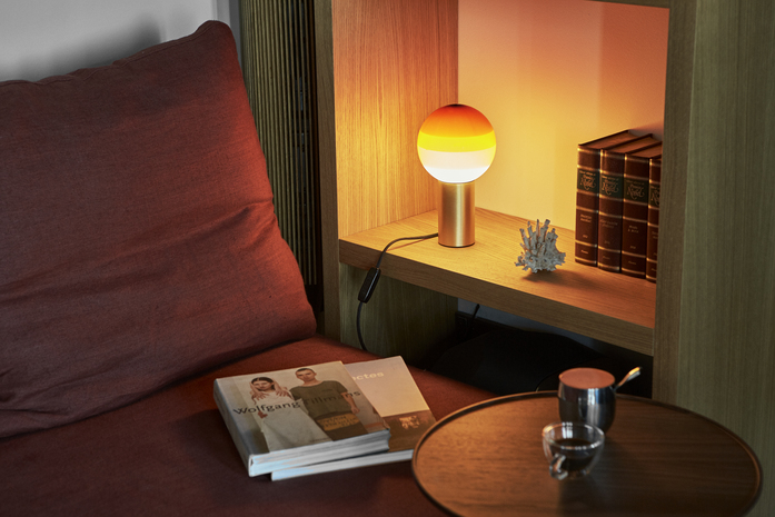 Marset Dipping Light Ambar Lr With Ambience