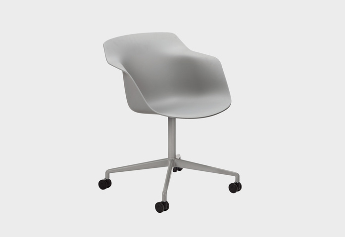 Materia Pax Chair 4 Spoke Grey