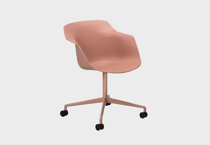 Materia Pax Chair 4 Spoke Pink