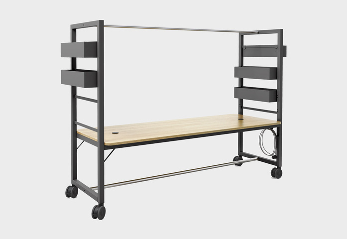 MATERIA Vagabond H730 Cb M dark grey oak
