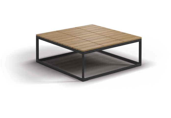 Maya 75 X 75 Coffee Table Teak Top Meteor 01