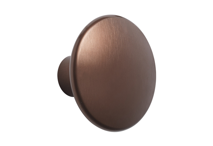 Muuto The Dots Metal Coat Hanger Large Umber High Res