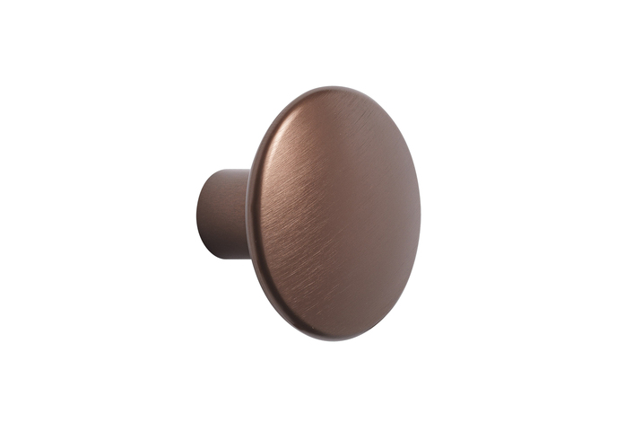 Muuto The Dots Metal Coat Hanger Medium Umber High Res