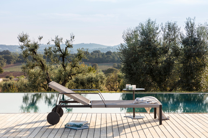 Nodi Lounger Wenge Without Cushion