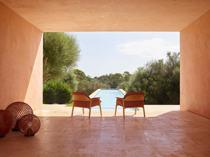 Nomad Easy Chair  Mr Lebonnet Lamp
