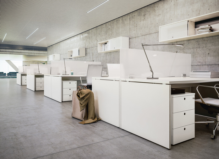 Operative Desk 2 Sistema28 Fantoni