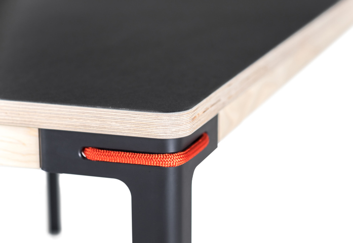 Seilte Nzer 120X120 Schwarz Ecke Bein Nhm