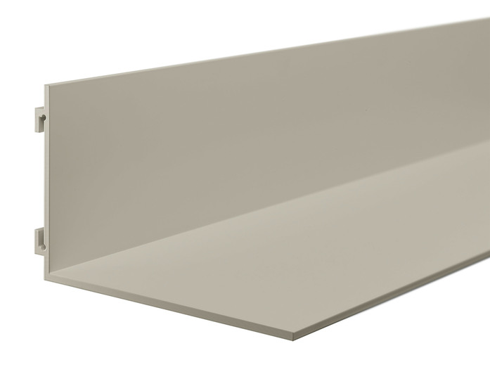 SH06 PROFIL SHELF DETAIL Seidengrau