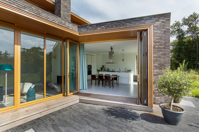 Sl Woodline Glas Faltwand 4