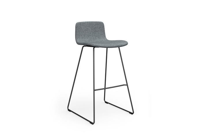 Sola Bar Stool With Sled Base Non Stackable 4