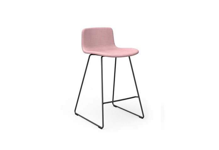 Sola Bar Stool With Sled Base Non Stackable 5