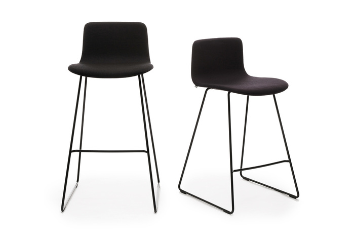 Sola Bar Stool With Sled Base Non Stackable 6