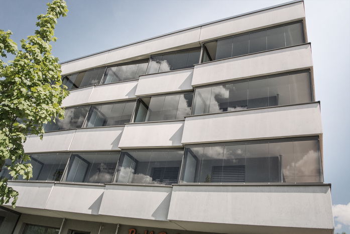 Solarlux Balkonverglasung Sl25 1