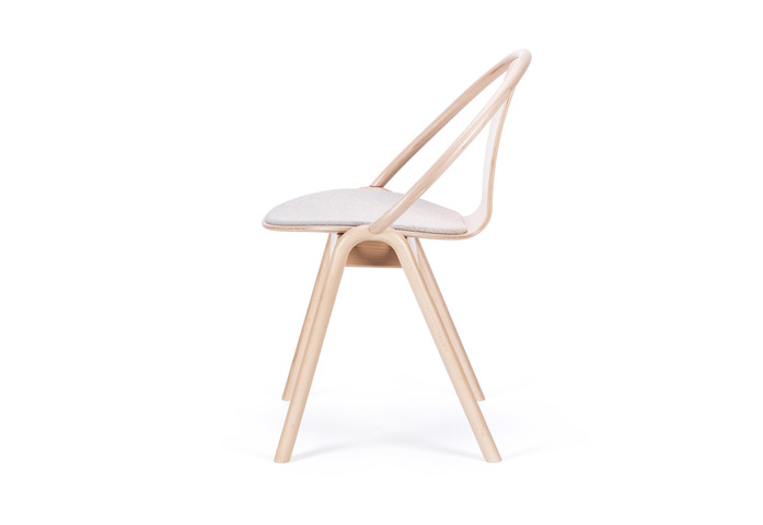 Ton Grand Slam Chair Beech Natural Milkyway Powder 4