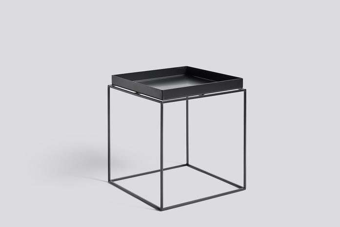 Tray Table 40X40 Black
