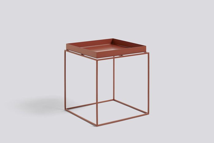 Tray Table 40X40 Red