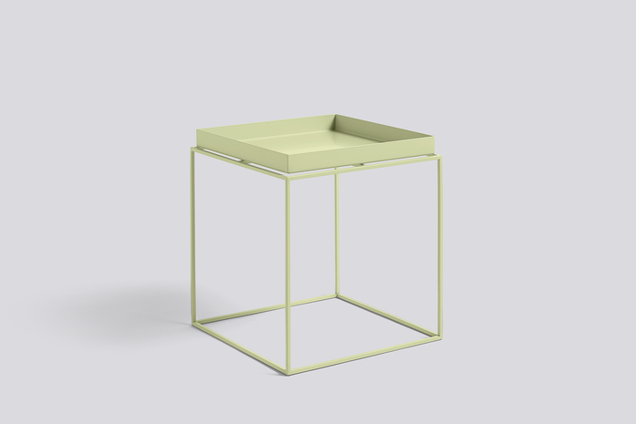 Tray Table 40X40 Soft Yellow