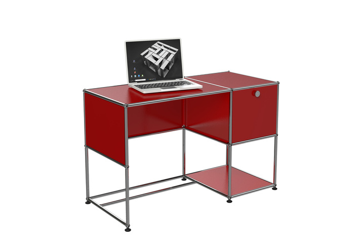 Usm Home Office 07 Rubinrot