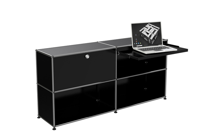 Usm Home Office 08 Graphitschwarz