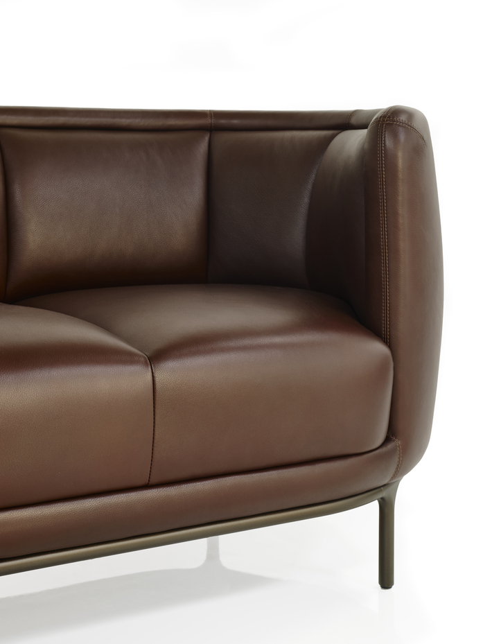 Vuelta Sofa 19 Detail Genuin Mokka