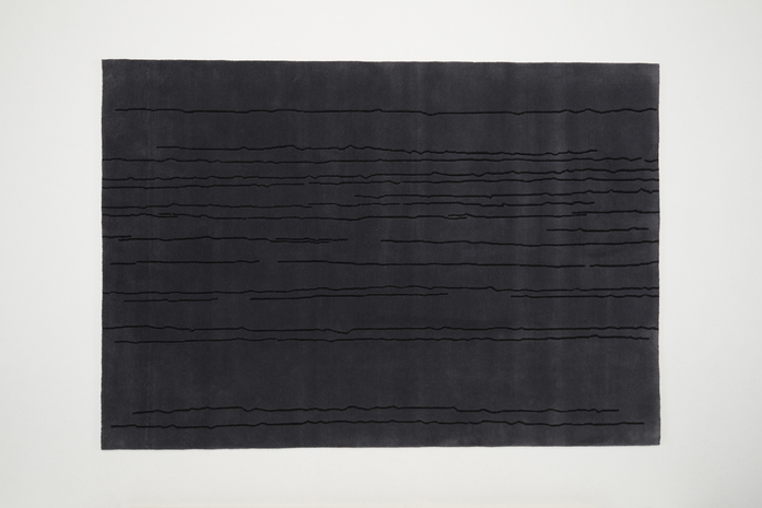 Woodlines Charcoal Black Lines