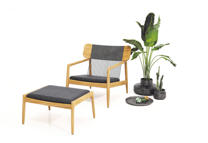 Archi Lounge Chair Ottoman Studio