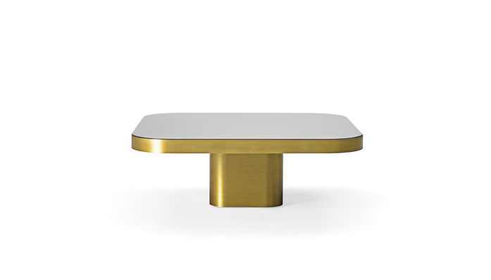 Bow Coffee Table No2 Brass