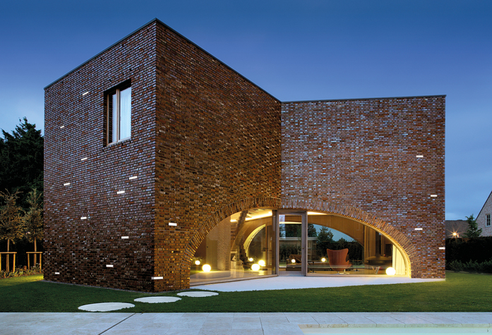 Brick Light Wall Recessed Land