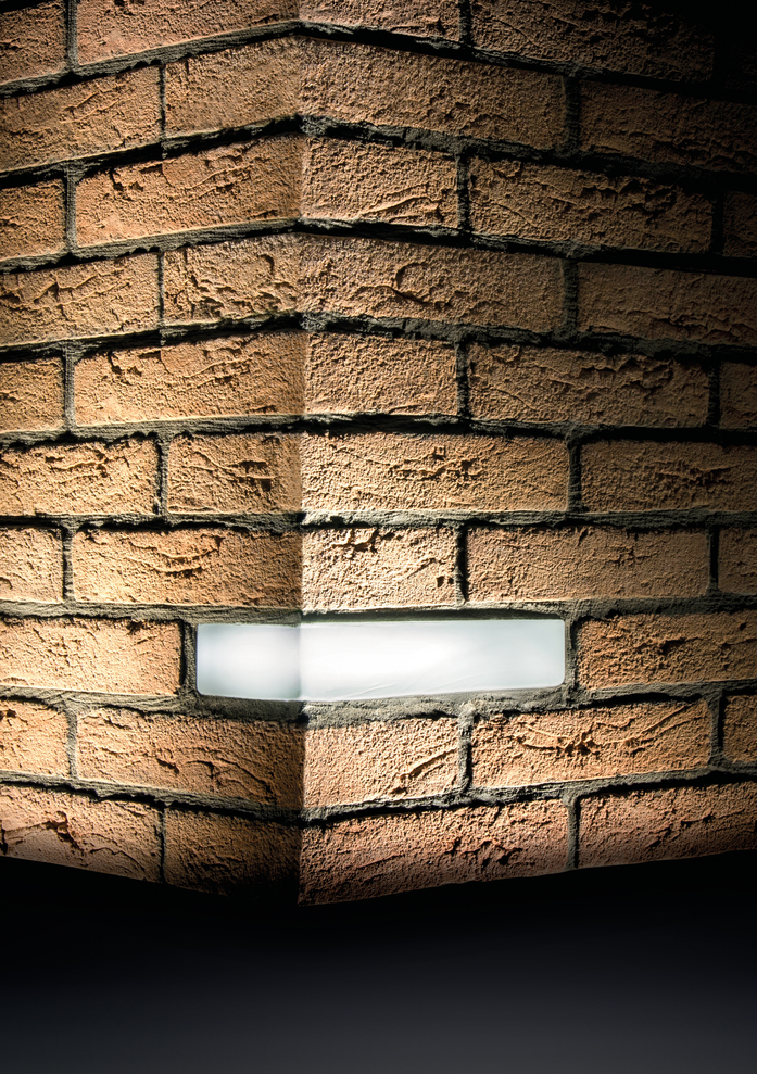 Brick Light Wall Recessed Port