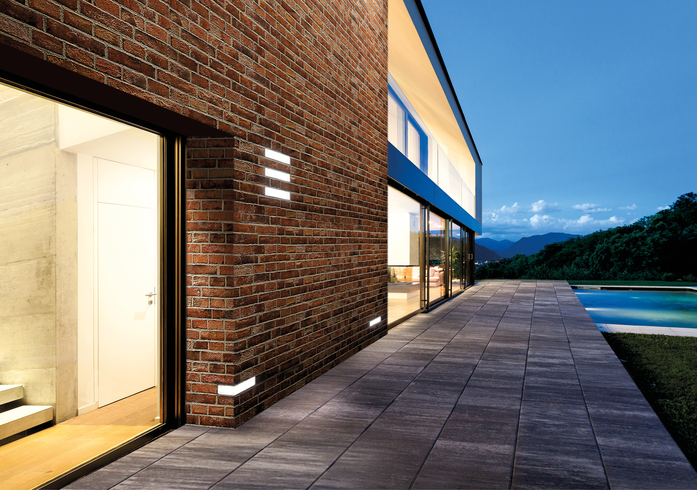 Brick Light Wall Recessed Project