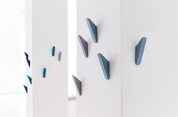 Cut Wandhaken Eisblau Zement Ozean Stahlblau Schoenbuch Am 1