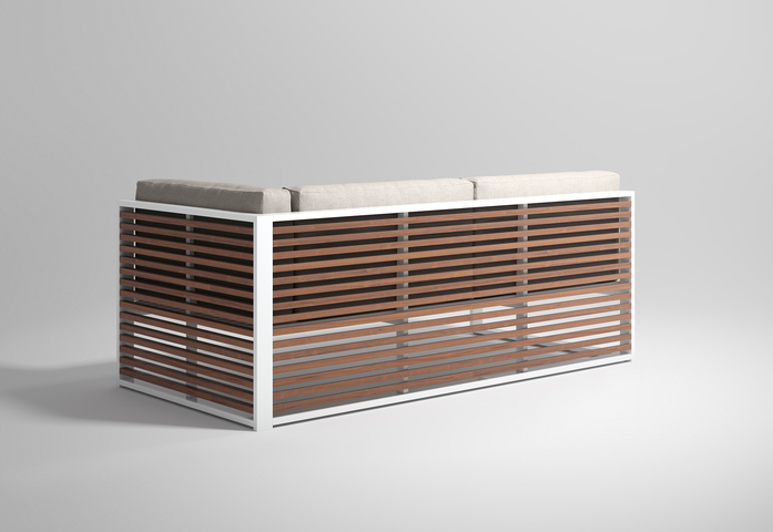 Dna Teca Modular 1 White Back