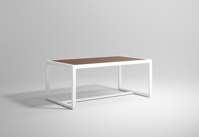 Dna Teca Table White Perspective