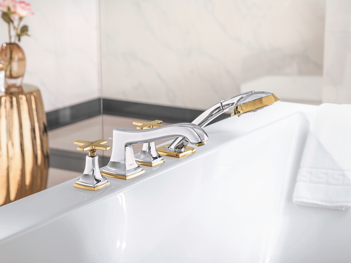 Hansgrohe Metropol Classic Ambience4 Hole Bathtub Cross