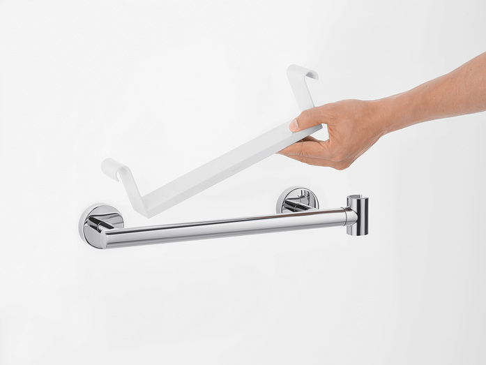 Hansgrohe Grab Handle Comfort Set Ambience Shelf