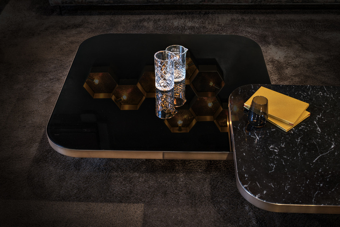 Hassos Bow Coffee Table Detail