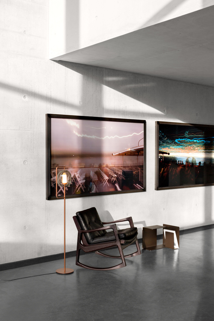 Hassos Lantern Light Floor Lamp Euvira Rocking Chair Diana C Side Table 2