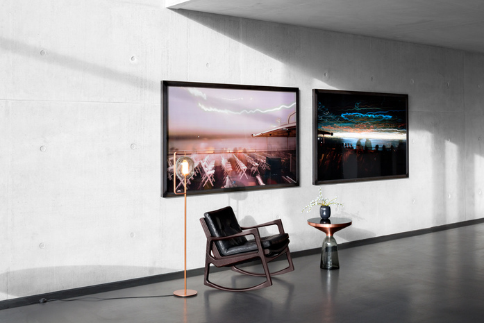 Hassos Lantern Light Floor Lamp Euvira Rocking Chair Diana C Side Table Copper 1