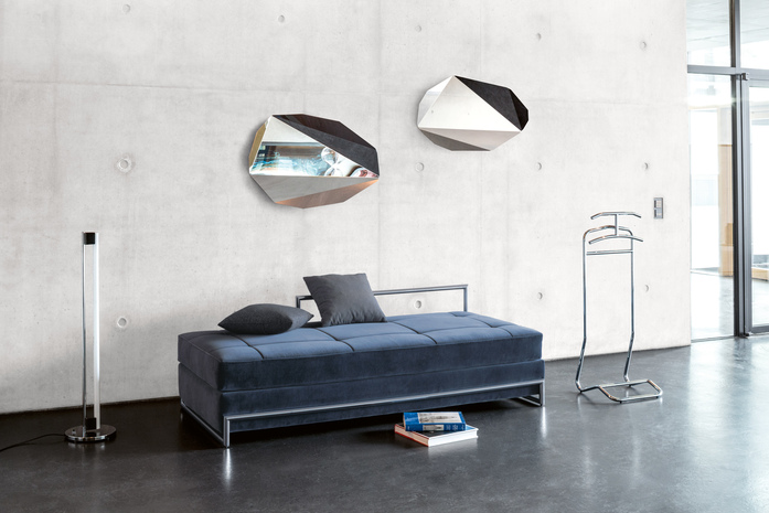 Hassos Tube Light Day Bed Piega Mirror Medium Small Mandu Valet Stand