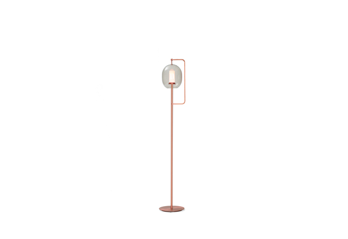 Lantern Light Floor Lamp Medium Copper 01