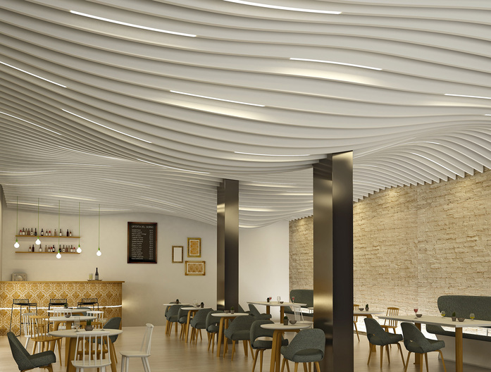 Lmd L Laola Baffle Ceiling 6