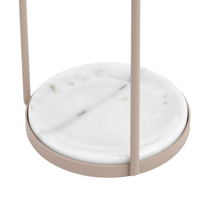 Ponti Schirmstaender Rosenholz Tropfschale Marmor Bianco Carrara Detail Schoenbuch Fr 6