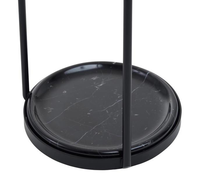 Ponti Schirmstaender Schwarz Tropfschale Marmor Nero Marquina Detail Schoenbuch Fr 3
