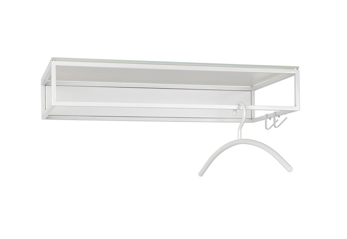 Rack Garderobe Wandgarderobe Ablage Schoenbuch 0155 Kleiderbuegel 3 2